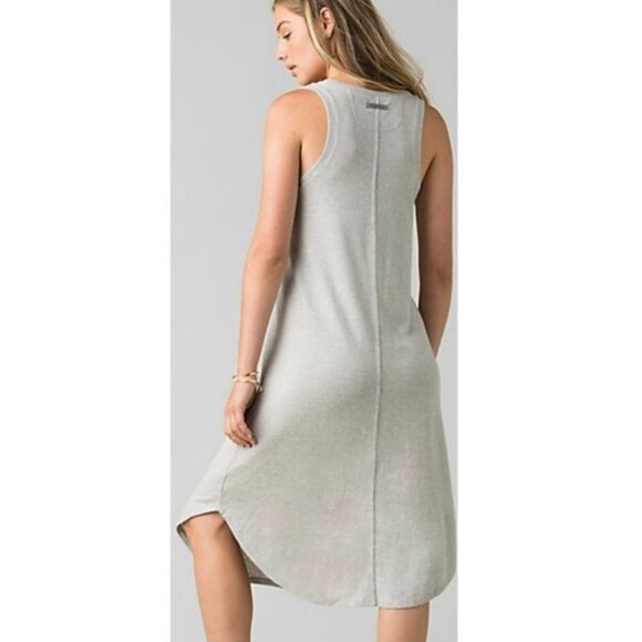 PRANA Women's Corrine Hemp Herringbone Sleeveless Dress | Size S - Picture 1 of 8
